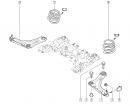 Рычаг передний левый Renault Laguna 545010008R