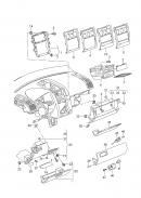 Крышка бардачка (карман/ ячейка/ вещевое отделение) Volkswagen Touran 1T1857919