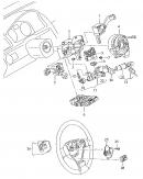 Детали салона (уплотнитель замка зажигания / кожух) Volkswagen Touran 1T0905869