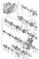 Игольчатый подшипник КПП 35X40X24 Volkswagen Caddy 02A311265D