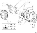 Ремкомплект тормозного суппорта переднего Volkswagen Caddy 431 698 471 B