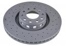 Тормозной диск передний вентилируемый D323 Audi A6/ A8  Volkswagen Caddy 3D0 615 301 G