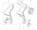 Шестерня распредвала Renault Kangoo 7701476570