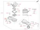 Привод заслонки печки Hyundai H-1 Travel-cargo 971574H000
