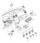 Кнопка старт-стоп Volkswagen Touran 5K0 905 217