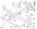 Рессора задняя коренная h19 mm 70 Citroen Jumper 1356977080