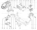 Кронштейн крепления двигателя задний (КПП) Renault Master 8200190556