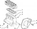 Прокладка головки блока цилиндра (ГБЦ) 0.92 Fiat Doblo 55202010