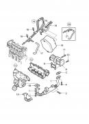 Трубка рециркуляции картерных газов (патрубок EGR / Opel Astra/Vectra 1.9 CDTI) Opel Combo 55202704