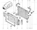 Подушка радиатора нижняя (упругая пробка, опора "1 шт") Nissan Kubistar 7700430992
