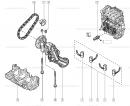 Привод масляного насоса (звёздочка, шестерня масляного насоса ) Renault Kangoo 8200397125