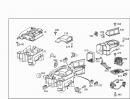 Корпус печки Mercedes E-Class A2028303362
