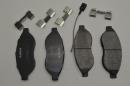 Тормозные колодки передние R-15 Citroen Jumper 77366017