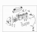 Расходомер воздуха (датчик потока) Mercedes E-Class A6110940048