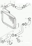 Патрубок интеркулера (Volvo V70 / S70 2.5 TDI) Volkswagen Transporter 8631008