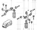 Шаровая опора верхняя Renault Master 7700312851
